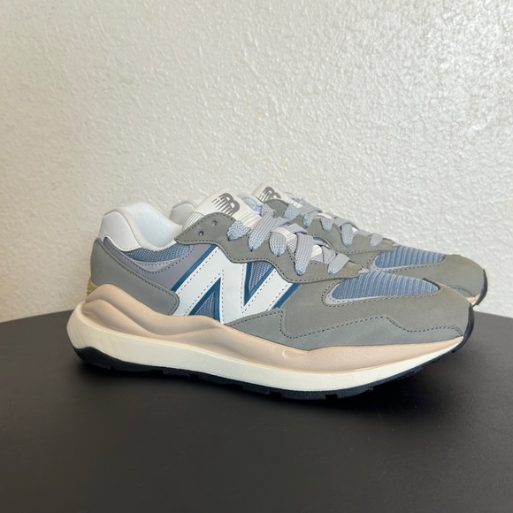 New Balance 57/40 Mens D Vetiver Mallard Blue 2022 Running Shoe Sneakers - Picture 4 of 10